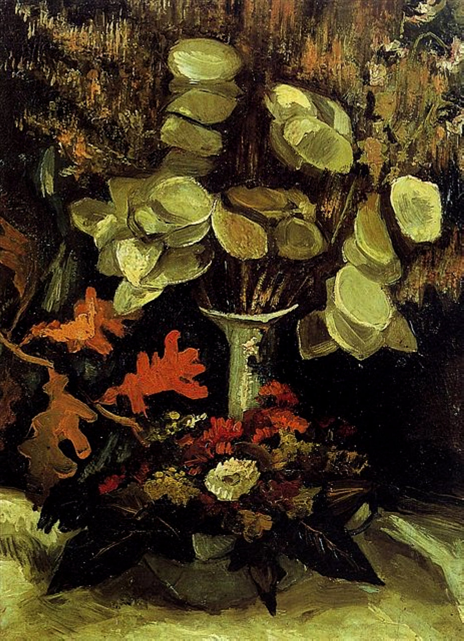 Картина Ван Гога Лунник в вазе 1884-1885